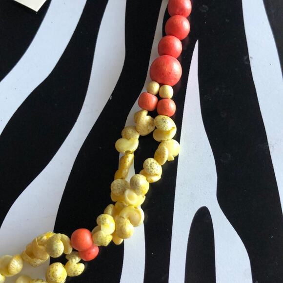 3 for $30 Stephan & Co. Orange and Yellow Necklace - Picture 3 of 5